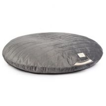 Nobodinoz - Sahara velvet zitzak - Slate Grey
