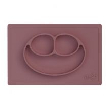 EZPZ fun - Siliconen eetset Happy Mat - Mauve