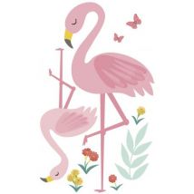 Lilipinso - Interieursticker - Pink Flamingos