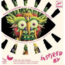 DJECO - Inspired By - Kunst met stickers - Spring Vegetables