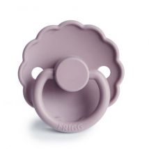 Frigg - FRIGG Daisy siliconen tutje - Soft lilac maat 1