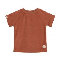 Laessig - T-shirt in terry badstof - Rust 98/104