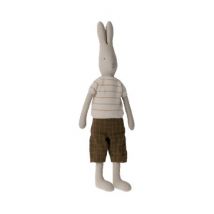Maileg - Maileg Konijn Rabbit met broek en tricot truitje - Maat 5 | Grootste maat
