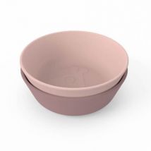 Done by Deer - Kiddish kommetjes Raffi - 2-pack - Powder