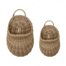 Bloomingville - Set van 2 Chloe mand - Nature