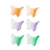 Souza for Kids - Haarklemmetjes Mill vlinders -Oranje, paars & groen