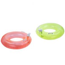 Sunnylife - Set van 2 zwembanden met waterpistolen - Citrus & Neon Coral