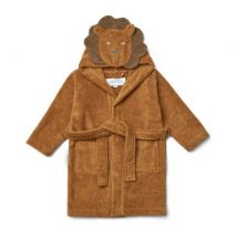 Liewood - Lily badjas - Lion & Golden caramel mix 1-2 jaar