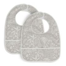 Jollein - Jollein Slab Waterproof Botanical - Nougat - 2 Stuks