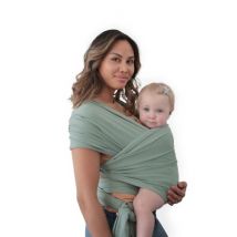 Mushie - Baby wrap draagdoek - Cambridge blue