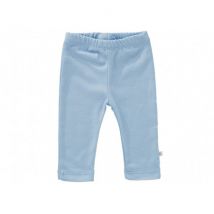 Fresk - Biokatoen baby broekje uni - Blue Fog 0-3 maanden Blauw