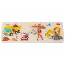 Haba - Te gekke inlegpuzzel - Op de werf