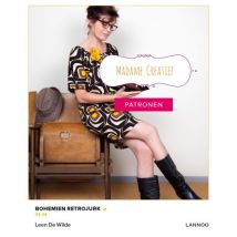 Lannoo - Patroonboekje Madame Creatief - bohemien retrojurk