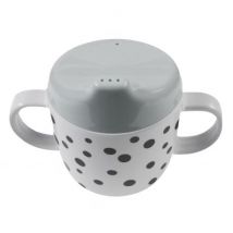 Done by Deer - Melamine beker met drinktuit Happy Dots