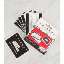 White Logo Friends Trivia Game Cards New Look