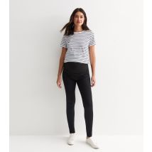 Women's Maternity Black Lift & Shape Over Bump Emilee Jeggings New Look