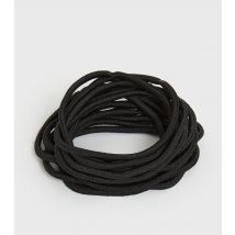 15 Pack Black Hair Bands New Look