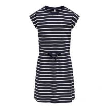 KIDS ONLY Navy Stripe Tie Front T-Shirt Dress New Look