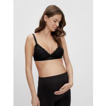 Women's Maternity Black Lace Nursing Bra Mamalicious New Look