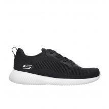 Women's Black Bobs Sport Squad Tough Talk Contrast Sole Trainers Skechers New Look