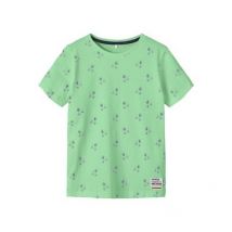 Name It Green Dog Print T-Shirt New Look