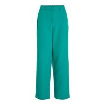 VILA Light Green High Waist Trousers New Look