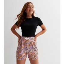 Orange Ditsy Floral Shorts Name It New Look