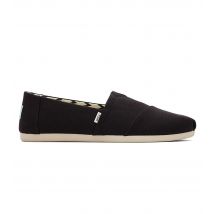 Women's Black Canvas Slip On Espadrilles Toms New Look