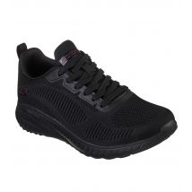 Women's Black Bobs Squad Chaos Face Off Trainers Skechers New Look