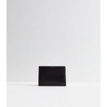 Men's Jack & Jones Black Leather Card Holder New Look