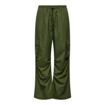 ONLY Khaki Cargo Wide Leg Trousers New Look