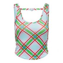 NEON & NYLON Light Green Cut Out Buckle Top New Look