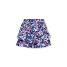 KIDS ONLY Blue Floral Tiered Shorts New Look