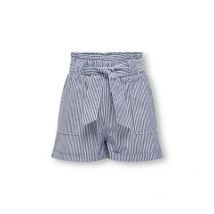 KIDS ONLY Blue Stripe Belted Shorts New Look