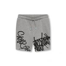 KIDS ONLY Pale Grey Graffiti Shorts New Look