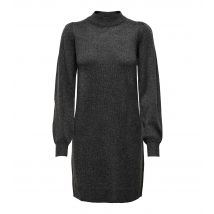 Women's Petite Dark Grey Knit High Neck Mini Dress JDY New Look