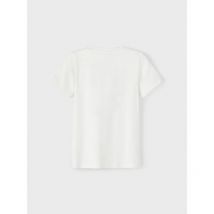 Name It White Athletics Runner Logo T-Shirt New Look