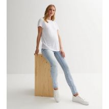 Mamalicious Maternity Pale Blue Slim Jeans New Look