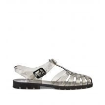 Women's Dark Grey Jelly Sandals JuJu New Look