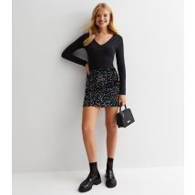 Women's Multicoloured Sequin Mini Skirt Sunshine Soul New Look