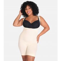 Women's Cream Open Buster Shaping Bodysuit Conturve New Look