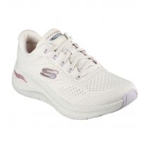Women's Cream Arch Fit Big League Trainers Skechers New Look