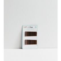 Creations 30 Pack Brown Hair Grips Danielle New Look