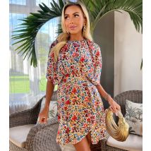 Women's Multicoloured Batwing Mini Dress AX Paris New Look