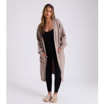 Women's Light Brown Longline Cardigan Urban Bliss New Look
