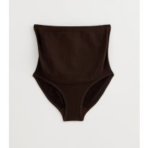 Women's Maternity Brown High Waist Over Bump Briefs New Look