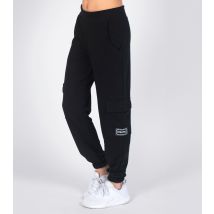 Girls' Black Cargo Cuffed Joggers Pineapple New Look