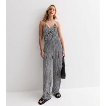 ONLY Black Zig Zag Strappy Jumpsuit New Look