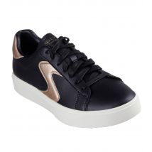 Women's Black Eden LX Beaming Glory Trainers Skechers New Look