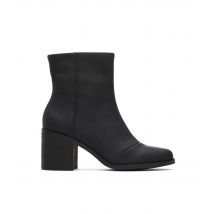 Women's Black Evelyn Block Heel Chelsea Boots Toms New Look